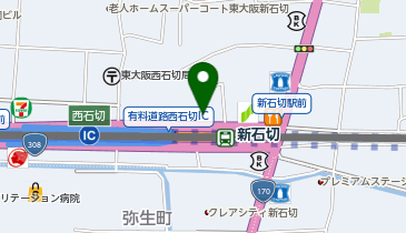 個別指導キャンパス 新石切校の地図画像