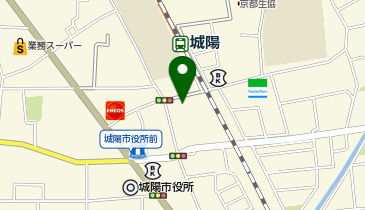 個別指導キャンパス 城陽校の地図画像