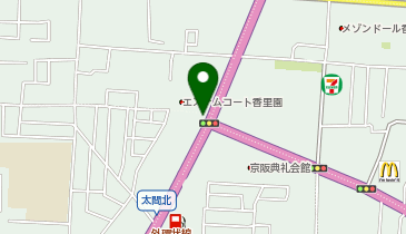 個別指導キャンパス 香里園木屋校の地図画像