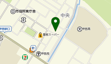 個別指導キャンパス 甲西校の地図画像