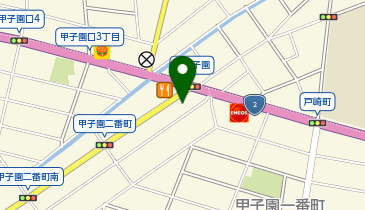 個別指導キャンパス 甲子園口校の地図画像