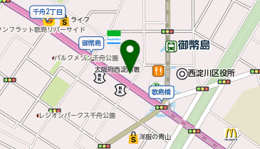 個別指導キャンパス 御幣島校の地図画像