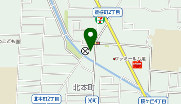 個別指導キャンパス 近鉄八尾校の地図画像