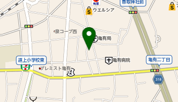 個別指導キャンパス 亀有校の地図画像