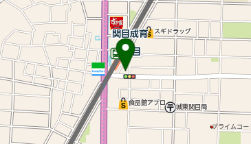 個別指導キャンパス 関目校の地図画像