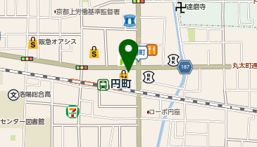 個別指導キャンパス 円町校の地図画像