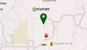 個別指導キャンパス 宇治校の地図画像