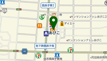 個別指導キャンパス あびこ校の地図画像