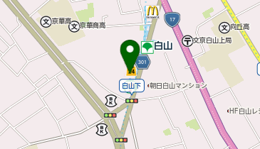 TOMAS(トーマス) 白山校の地図画像