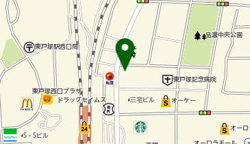 TOMAS(トーマス) 東戸塚校の地図画像