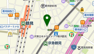 TOMAS(トーマス) 鶴見校の地図画像