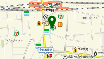 TOMAS(トーマス) 中野校の地図画像