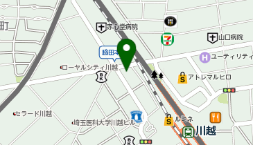 TOMAS(トーマス) 川越校の地図画像