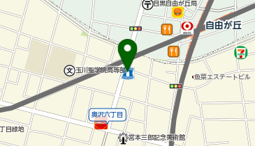 TOMAS(トーマス) 自由が丘校の地図画像