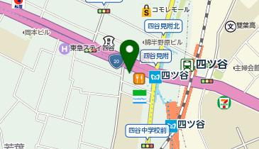 TOMAS(トーマス) 四ッ谷校の地図画像