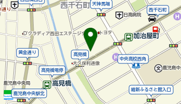 全国進学個別指導塾 TOMEIKAI(トーメイカイ) 鹿児島中央校の地図画像