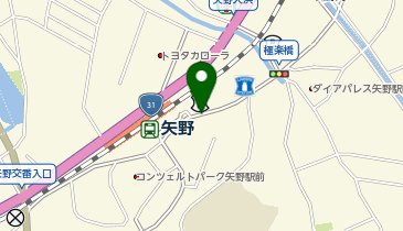 鴎州塾 矢野校の地図画像