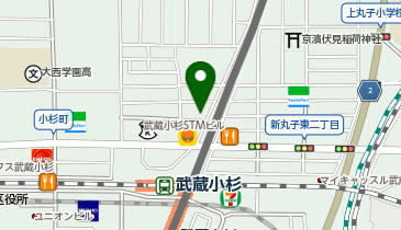 中高一貫校専門 個別指導塾WAYS 【定期テスト対策】 武蔵小杉教室の地図画像