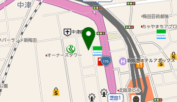中高一貫校専門 個別指導塾WAYS 【定期テスト対策】 梅田教室の地図画像