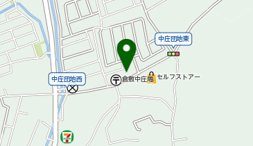 鴎州塾 中庄校の地図画像