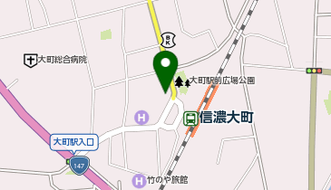 超個別指導塾まつがくatama+塾 大町駅前校の地図画像
