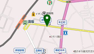 超個別指導塾まつがくatama+塾 須坂駅前校の地図画像