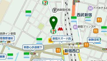 中高一貫校専門 個別指導塾WAYS 【定期テスト対策】 新宿教室の地図画像