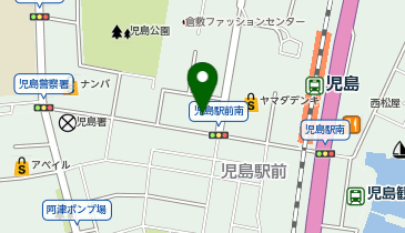 鴎州塾 児島校の地図画像