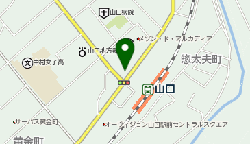 鴎州塾 山口校の地図画像