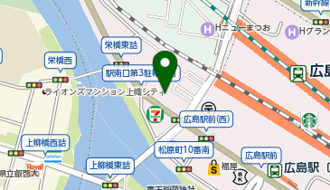 鴎州塾 広島駅前校の地図画像