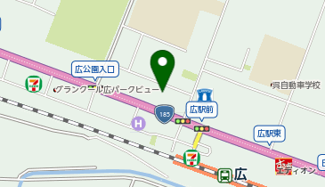 鴎州塾 広校の地図画像