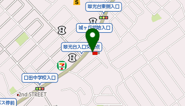 鴎州塾 口田校の地図画像