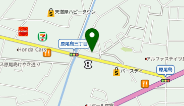 鴎州塾 原尾島校の地図画像