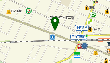 お茶ゼミ+ 吉祥寺校の地図画像