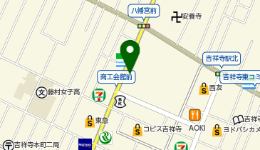 中高一貫校専門 個別指導塾WAYS 【定期テスト対策】 吉祥寺教室の地図画像