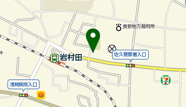 超個別指導塾まつがくatama+塾 佐久岩村田駅前校の地図画像