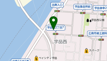 毎日個別塾5-Days 宇品校の地図画像