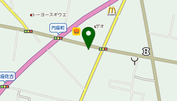 個別指導WAM 円座校の地図画像