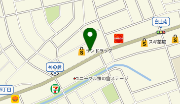 個別指導学院 Hero's ヒーローズ 神の倉校の地図画像