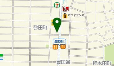 個別指導学院 Hero's ヒーローズ 豊国校の地図画像