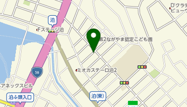 完全個別 松陰塾 泊校の地図画像