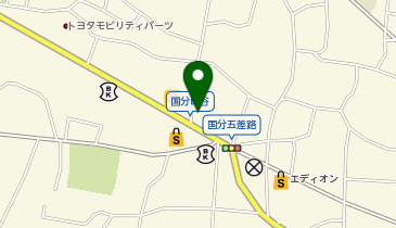 松陰塾 国分校の地図画像