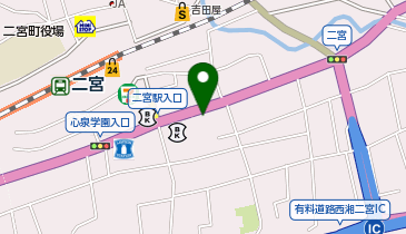 創英ゼミナール 二宮校の地図画像