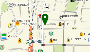 創英ゼミナール 東戸塚校の地図画像