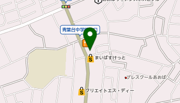 創英ゼミナール 青葉台北口校の地図画像