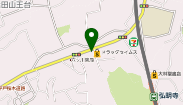 創英ゼミナール 弘明寺校の地図画像