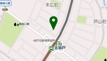 俊英館Flex 北坂戸校の地図画像