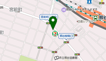 俊英館Flex 熊谷中央校の地図画像