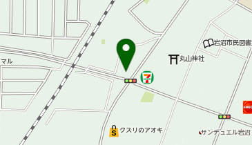 個別指導塾の学習空間 岩沼教室の地図画像