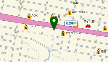 個別指導塾の学習空間 稲里教室の地図画像